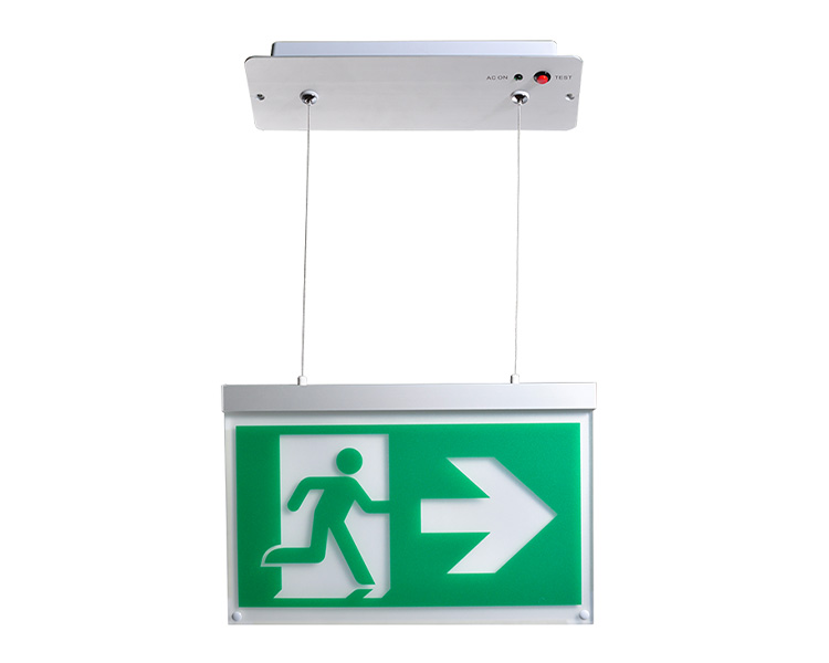 LE2916-B Aluminium Cord Suspended Ceiling Mounted Exit Signs LE2916-B Aluminium Cord Suspended Ceiling Mounted Exit Signs