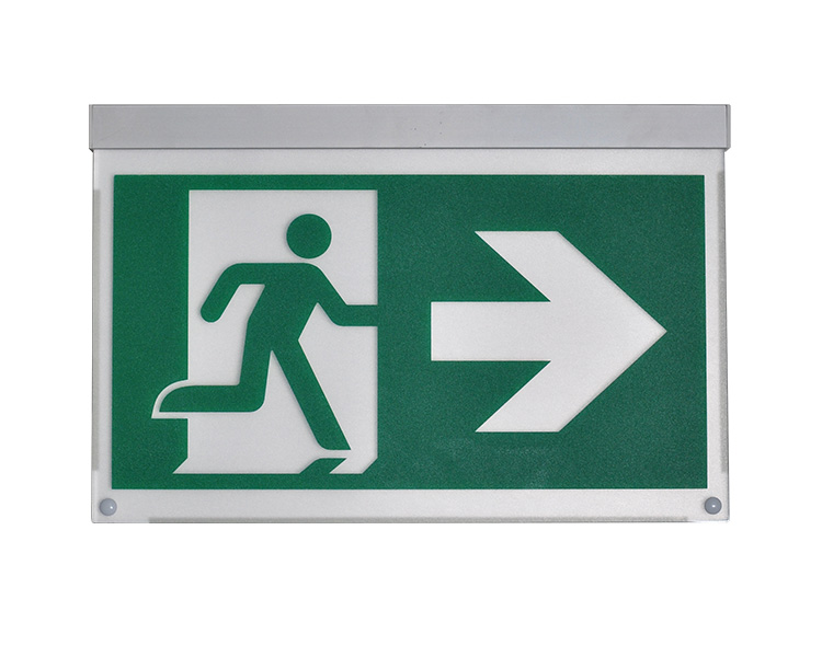 LE2916-B Aluminium Cord Suspended Ceiling Mounted Exit Signs LE2916-B Aluminium Cord Suspended Ceiling Mounted Exit Signs