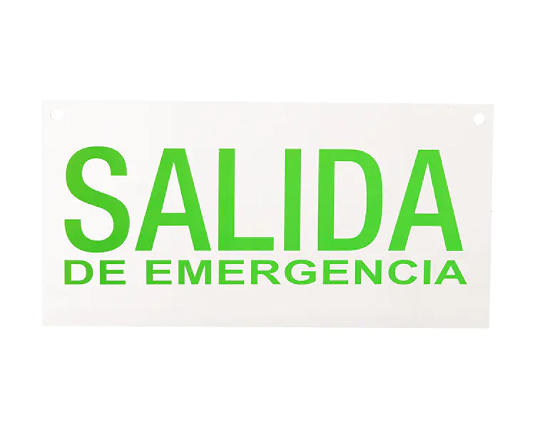 SALIDA Exit Sign Panel