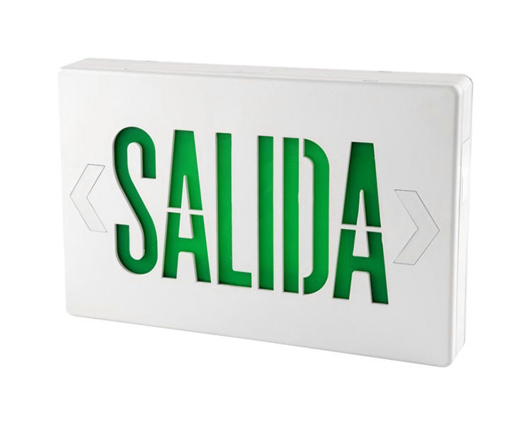 JEE2GWE-SA 6 Inch Culus Approved Green Exit Signs