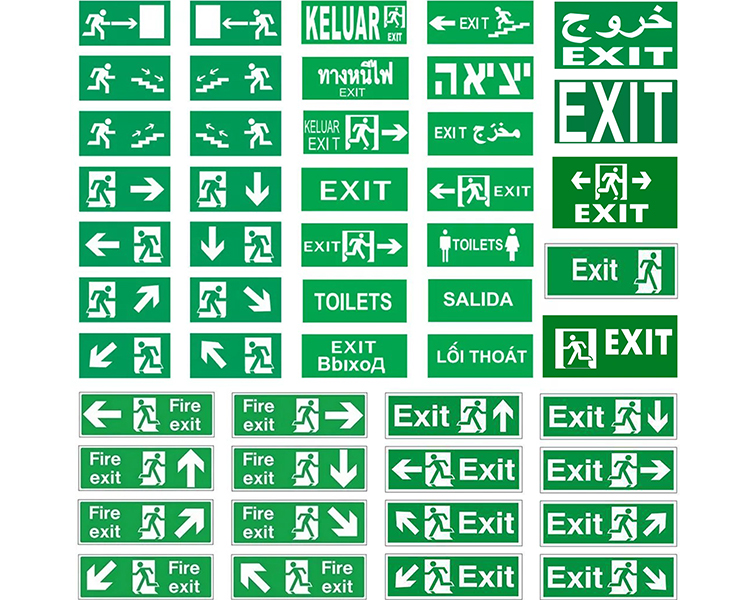 Customized EXIT SIGN Customized EXIT SIGN