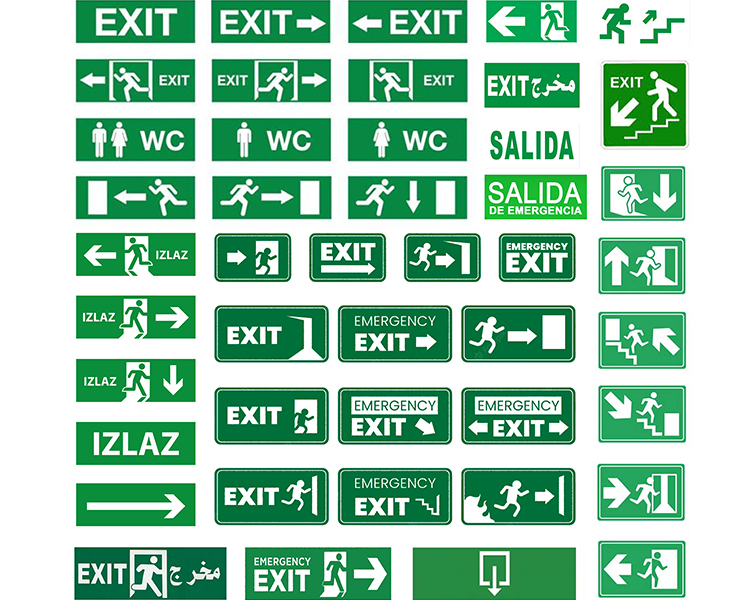 Customized EXIT SIGN Customized EXIT SIGN