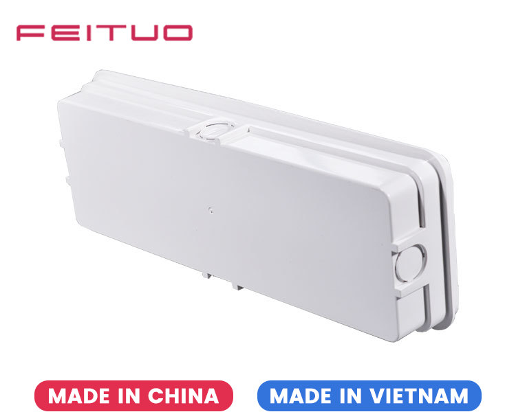 LE511AD Clear Polycarbonate Diffuser & ABS Housing Emergency Light LE511AD Clear Polycarbonate Diffuser & ABS Housing Emergency Light