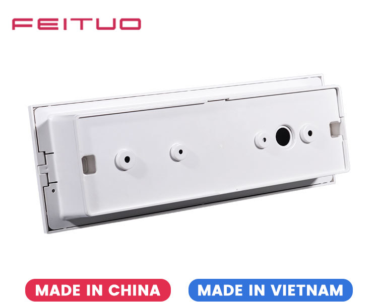 LE511AD Clear Polycarbonate Diffuser & ABS Housing Emergency Light LE511AD Clear Polycarbonate Diffuser & ABS Housing Emergency Light