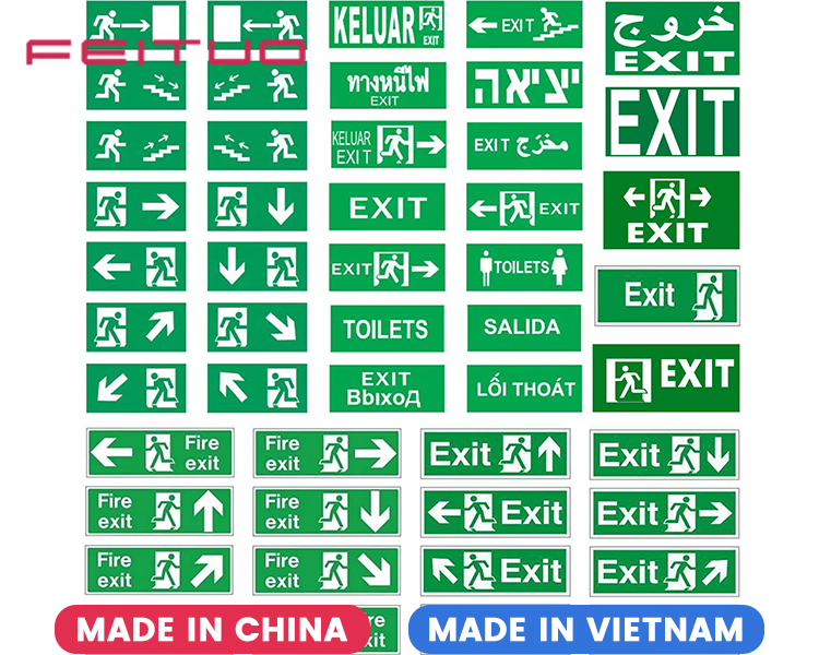Customized EXIT SIGN Customized EXIT SIGN