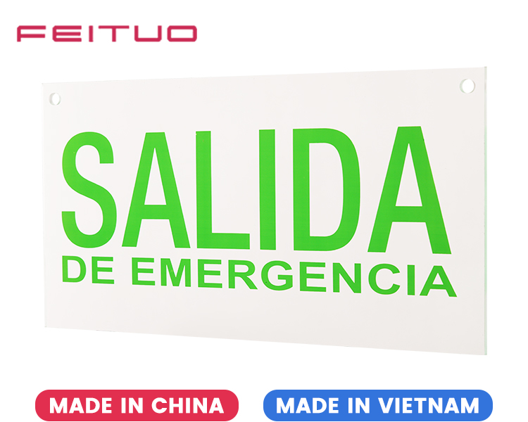 SALIDA Exit Sign Panel