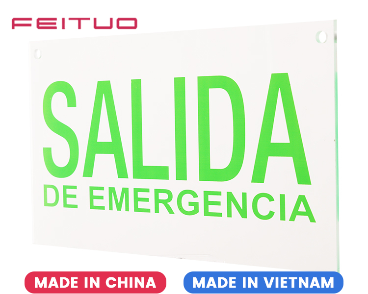 SALIDA Exit Sign Panel