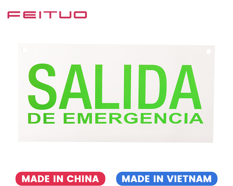 SALIDA Exit Sign Panel