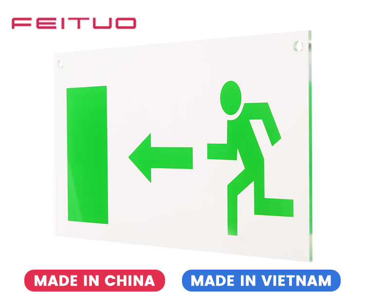 Acrylic Exit Sign Acrylic Exit Sign
