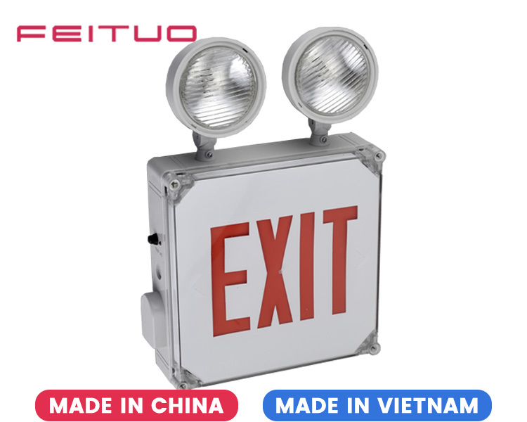 JECWPR WET Location Emergency Lighting Combo JECWPR WET Location Emergency Lighting Combo