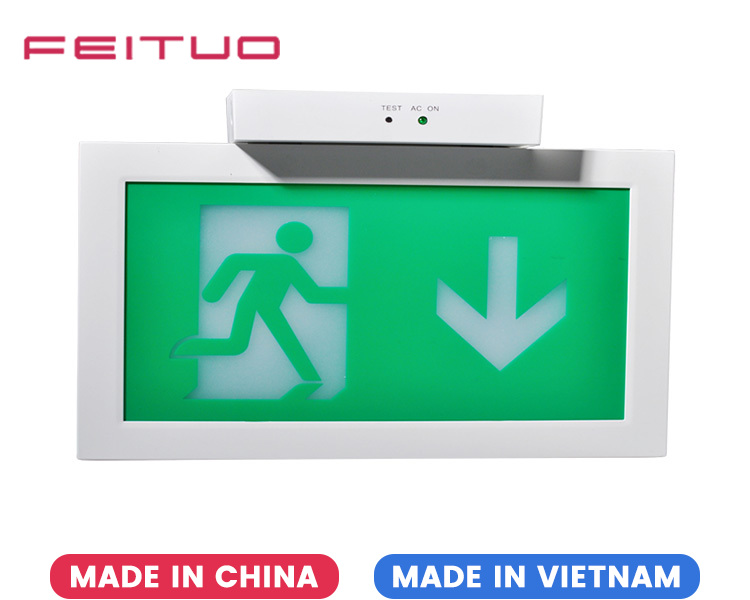 LE2915-A Ceiling Mounted Double Face Exit Signs