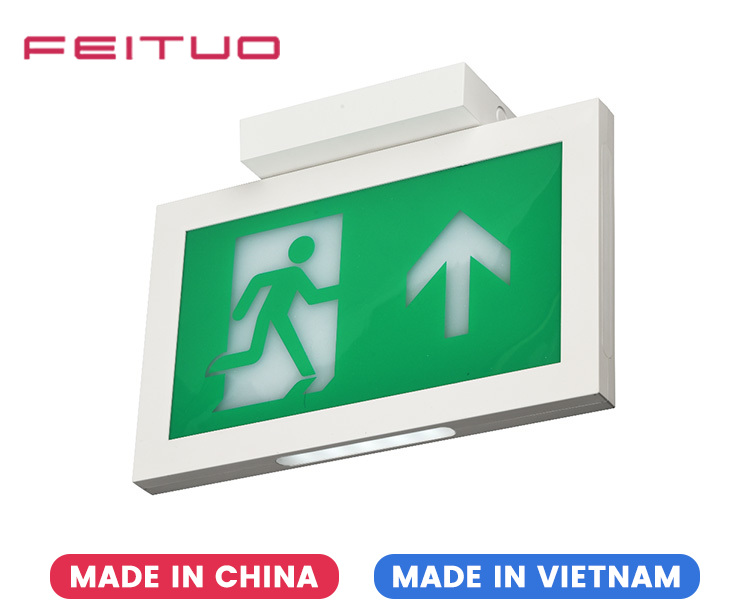 LE2915-A Ceiling Mounted Double Face Exit Signs LE2915-A Ceiling Mounted Double Face Exit Signs