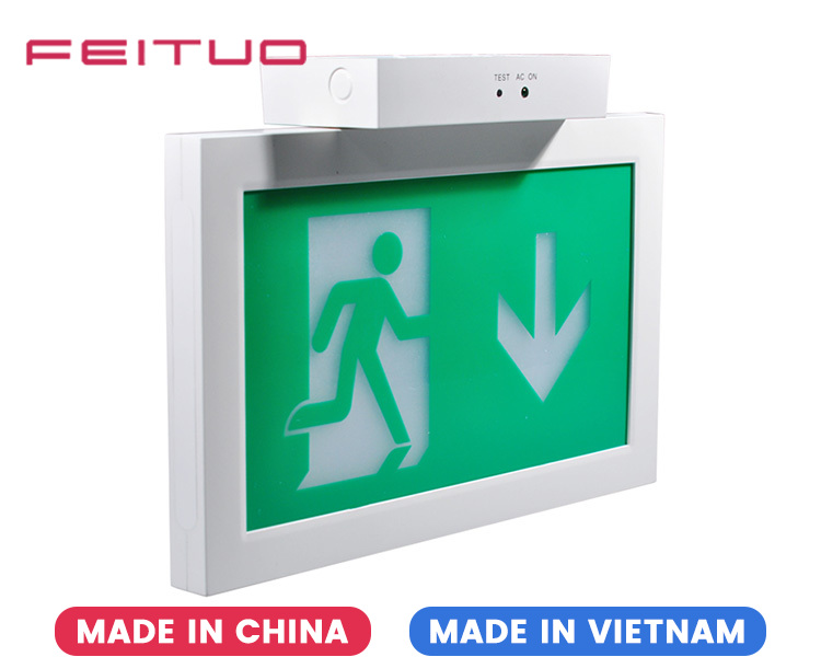 LE2915-A Ceiling Mounted Double Face Exit Signs LE2915-A Ceiling Mounted Double Face Exit Signs