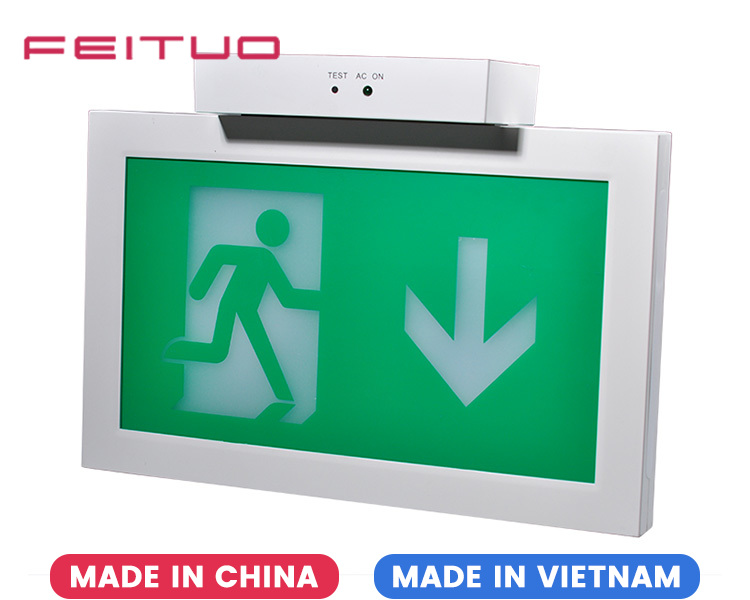LE2915-A Ceiling Mounted Double Face Exit Signs LE2915-A Ceiling Mounted Double Face Exit Signs