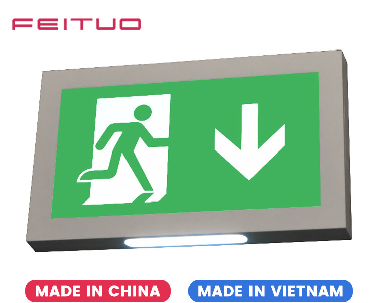 LE2915-C Wall Mounted Single Face Exit Signs