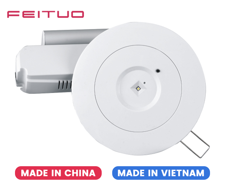 D40-R-2 LED Downlight Emergency Fixture