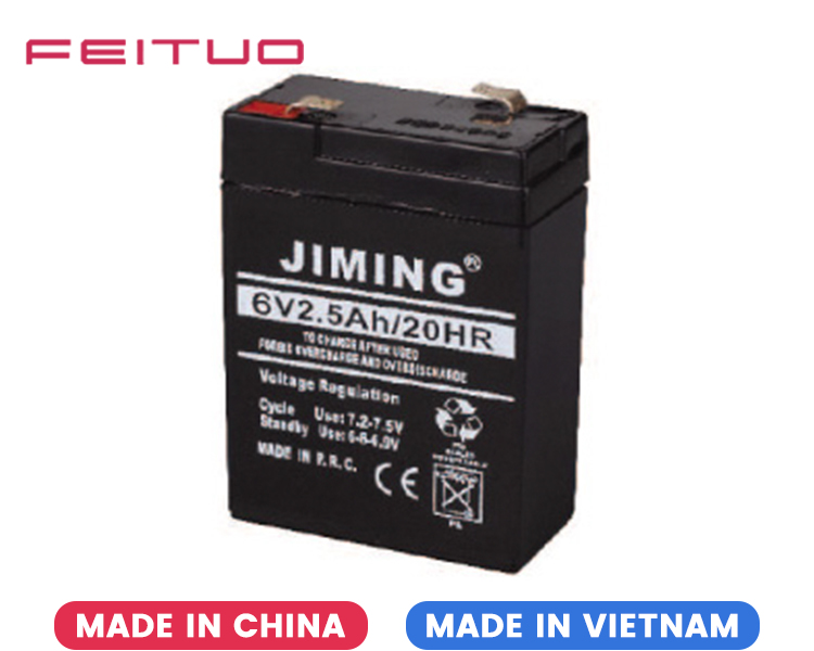 Rechargeable lead-acid battery 6V 2.5AH Rechargeable lead-acid battery 6V 2.5AH
