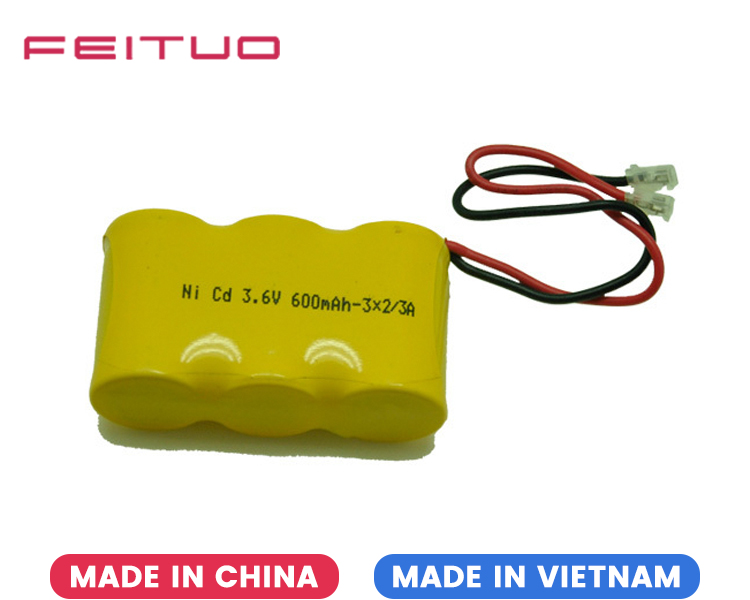 Ni-Cad Battery 3.6V 600mAh