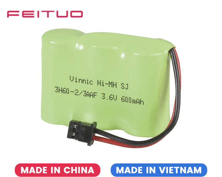 Ni-MH Battery 3.6V 600mAh Ni-MH Battery 3.6V 600mAh