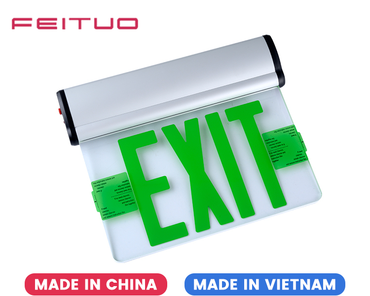 JELBEX1GM-Single-Sided Printing LED Emergency Exit Sign