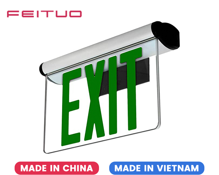 JELBEX1GM-Single-Sided Printing LED Emergency Exit Sign