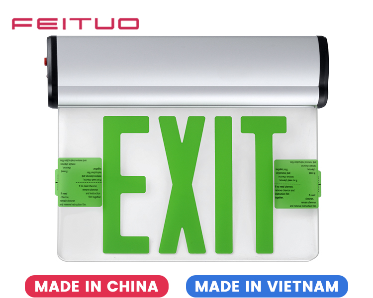 JELBEX2GM-Double Face 6 Inch LED Emergency Exit Sign