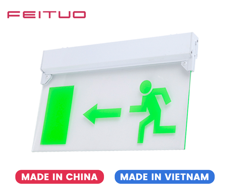 LE297-LED Emergency Exit Sign With Acrylic Panel