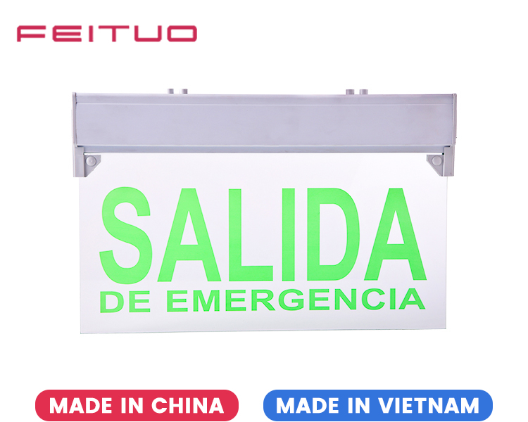 LE297-LED Emergency Exit Sign With Acrylic Panel