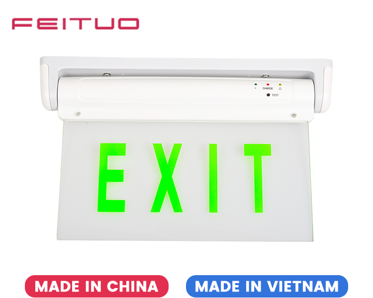 LE2912-5 or 10xgreen Leds Emergency Exit Sign