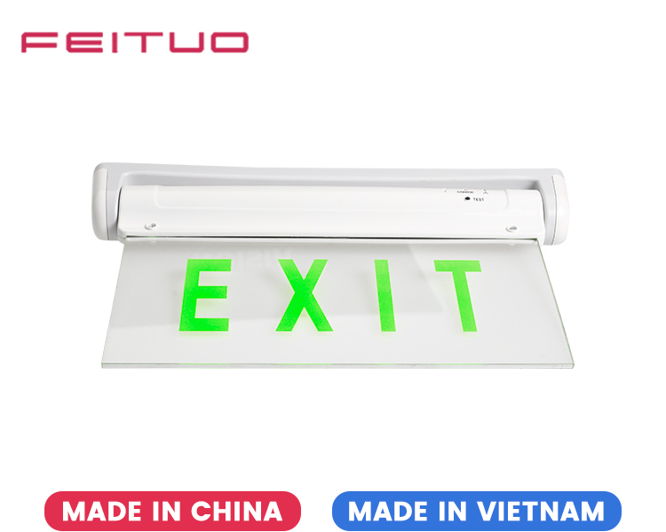 LE2912-5 or 10xgreen Leds Emergency Exit Sign