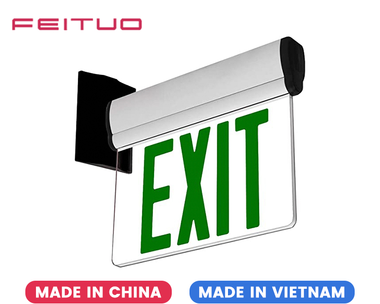 JELBEX1GC-Single Face 6 Inch LED Emergency Exit Sign