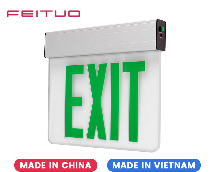 JELEX1GC-Aluminum Housing Emergency Fire Exit Sign JELEX1GC-Aluminum Housing Emergency Fire Exit Sign