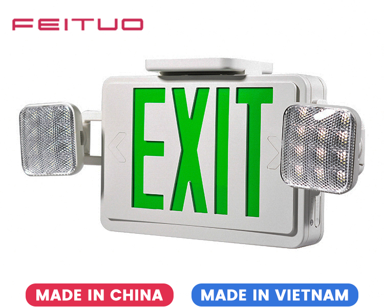 JLEC2GWRC-LED Emergency Exit Sign Combo With Remote Capable JLEC2GWRC-LED Emergency Exit Sign Combo With Remote Capable