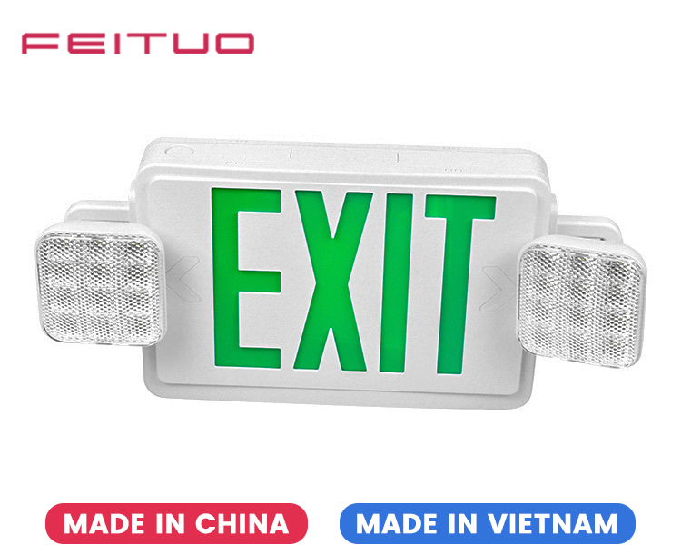 JLEC2GWRC-LED Emergency Exit Sign Combo With Remote Capable JLEC2GWRC-LED Emergency Exit Sign Combo With Remote Capable