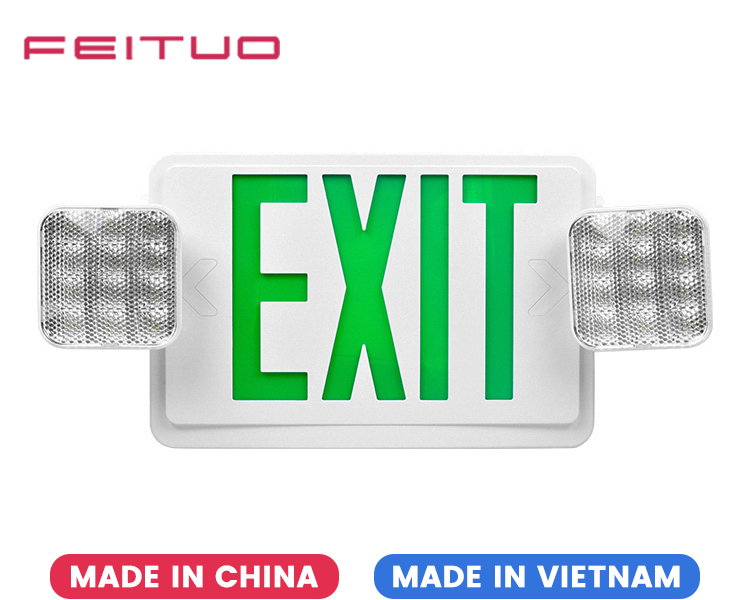JLEC2GWRC-LED Emergency Exit Sign Combo With Remote Capable JLEC2GWRC-LED Emergency Exit Sign Combo With Remote Capable