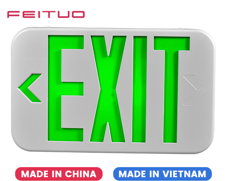 EZXTEU2BCWEM (EZCXTEU2BCWEM)-Bi-Color Compact Size LED Exit Sign EZXTEU2BCWEM (EZCXTEU2BCWEM)-Bi-Color Compact Size LED Exit Sign