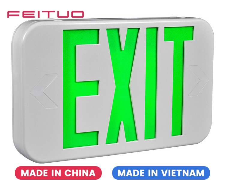 EZXTEU2BCWEM (EZCXTEU2BCWEM)-Bi-Color Compact Size LED Exit Sign EZXTEU2BCWEM (EZCXTEU2BCWEM)-Bi-Color Compact Size LED Exit Sign