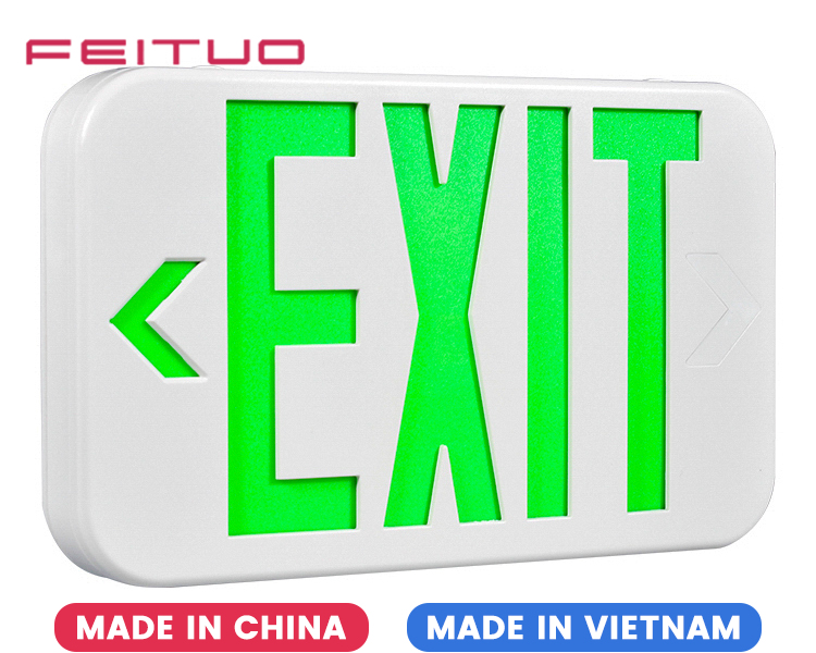 EZXTEU2BCWEM (EZCXTEU2BCWEM)-Bi-Color Compact Size LED Exit Sign EZXTEU2BCWEM (EZCXTEU2BCWEM)-Bi-Color Compact Size LED Exit Sign
