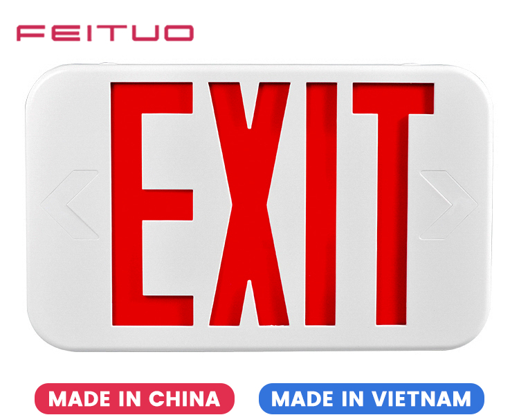 EZXTEU2BCWEM (EZCXTEU2BCWEM)-Bi-Color Compact Size LED Exit Sign EZXTEU2BCWEM (EZCXTEU2BCWEM)-Bi-Color Compact Size LED Exit Sign