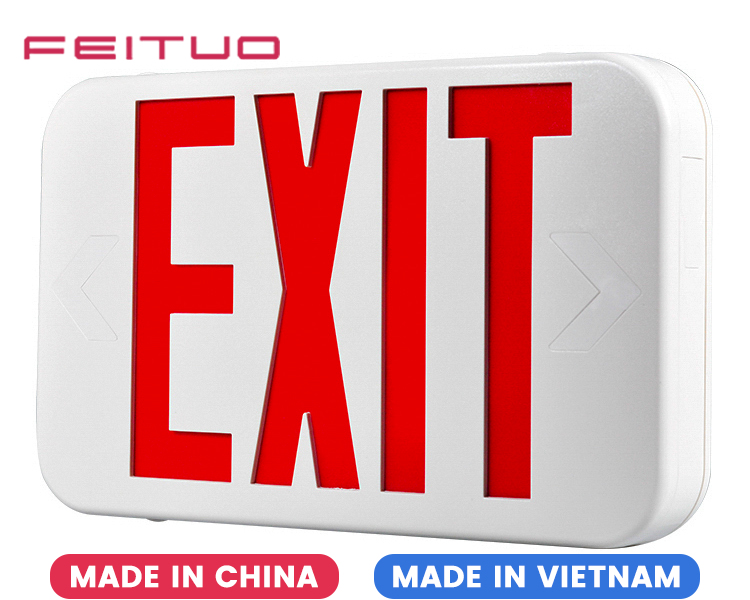 EZXTEU2BCWEM (EZCXTEU2BCWEM)-Bi-Color Compact Size LED Exit Sign EZXTEU2BCWEM (EZCXTEU2BCWEM)-Bi-Color Compact Size LED Exit Sign