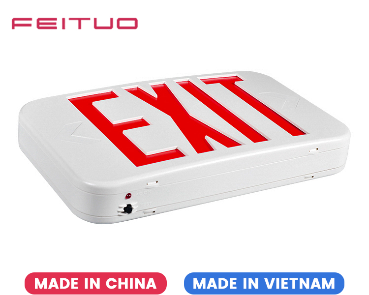 EZXTEU2BCWEM (EZCXTEU2BCWEM)-Bi-Color Compact Size LED Exit Sign EZXTEU2BCWEM (EZCXTEU2BCWEM)-Bi-Color Compact Size LED Exit Sign