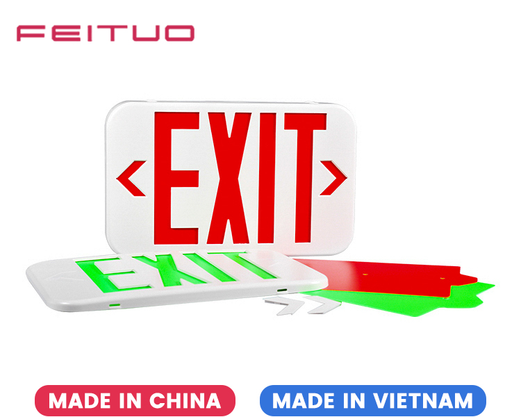 EZXTEU2BCWEM (EZCXTEU2BCWEM)-Bi-Color Compact Size LED Exit Sign EZXTEU2BCWEM (EZCXTEU2BCWEM)-Bi-Color Compact Size LED Exit Sign