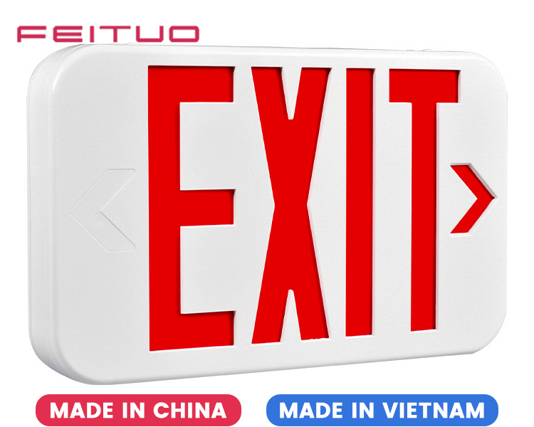 EZXTEU2BCWEM (EZCXTEU2BCWEM)-Bi-Color Compact Size LED Exit Sign EZXTEU2BCWEM (EZCXTEU2BCWEM)-Bi-Color Compact Size LED Exit Sign