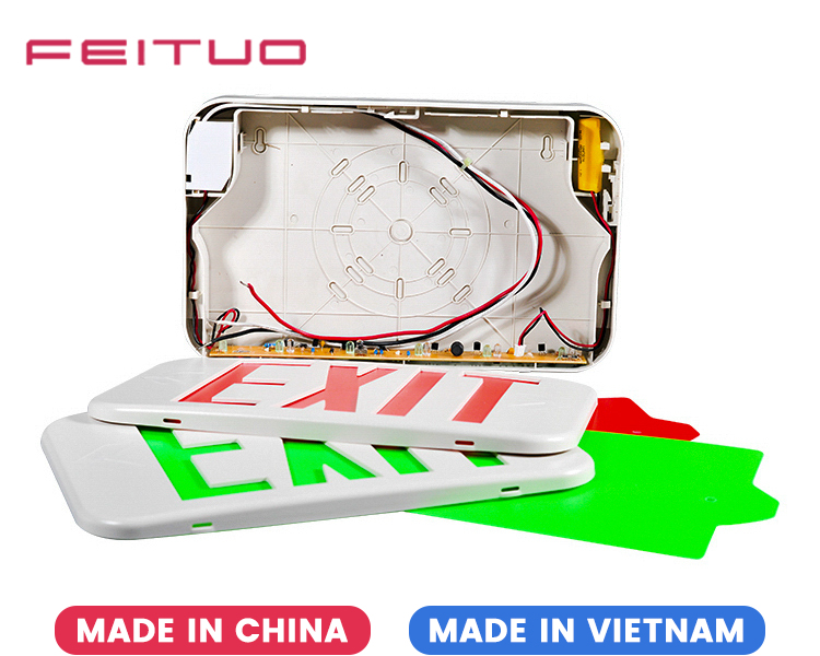 EZXTEU2BCWEM (EZCXTEU2BCWEM)-Bi-Color Compact Size LED Exit Sign EZXTEU2BCWEM (EZCXTEU2BCWEM)-Bi-Color Compact Size LED Exit Sign