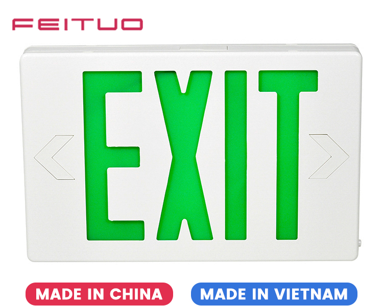 JEE2GWE-6 Inch Ul Approved Green Exit Signs JEE2GWE-6 Inch Ul Approved Green Exit Signs