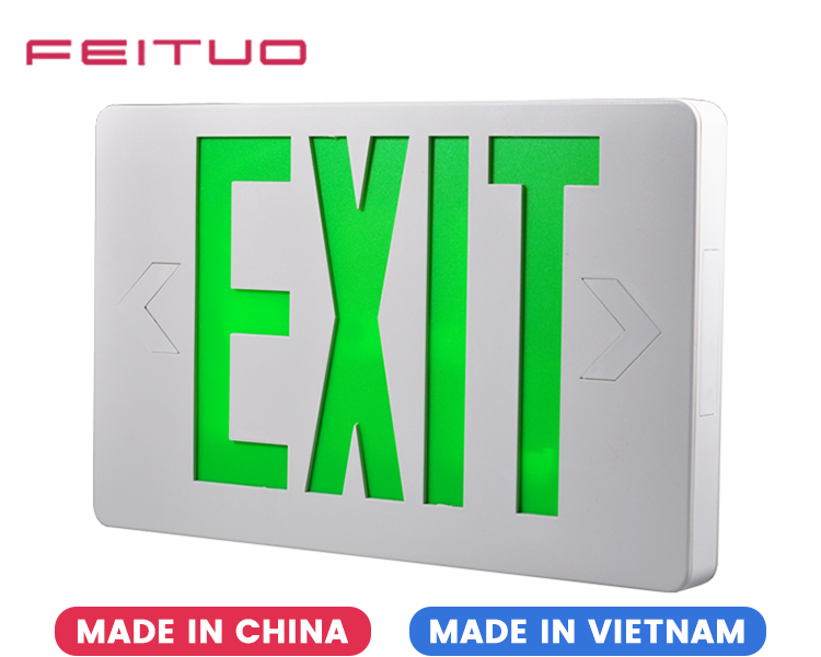 JLEED2GWEM-Ultra Bright Green Emergency Exit Sign JLEED2GWEM-Ultra Bright Green Emergency Exit Sign
