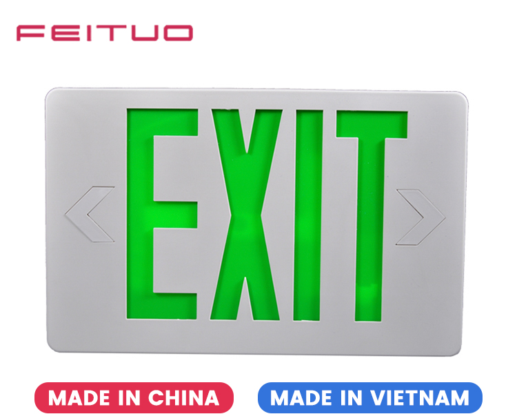 JLEED2GWEM-Ultra Bright Green Emergency Exit Sign JLEED2GWEM-Ultra Bright Green Emergency Exit Sign
