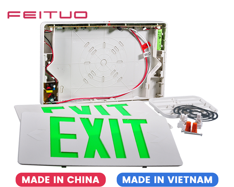 JLEED2GWEM-Ultra Bright Green Emergency Exit Sign JLEED2GWEM-Ultra Bright Green Emergency Exit Sign