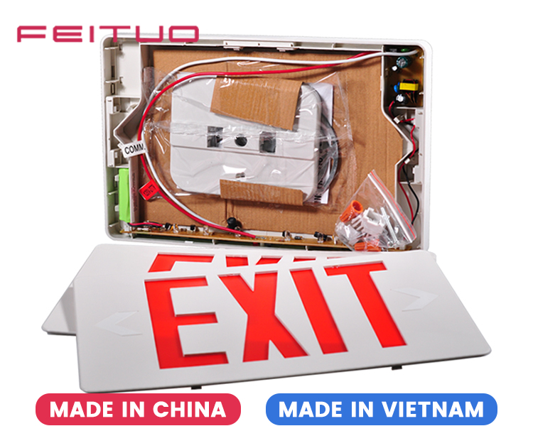 JLEED2RWEM-New Slim Red LED Exit Sign JLEED2RWEM-New Slim Red LED Exit Sign