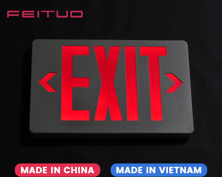 JLEED2RWEM-New Slim Red LED Exit Sign JLEED2RWEM-New Slim Red LED Exit Sign
